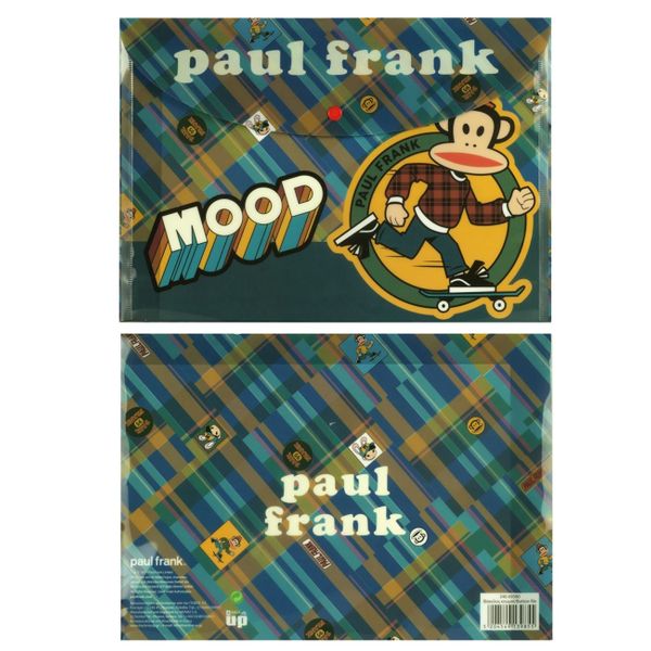 Paul Frank Paul Frank A4 με Κουμπί Campus Φάκελος