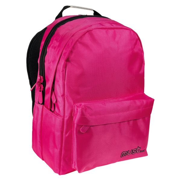 Must Ροζ με 3 Θήκες 579415 Τσάντα Πλάτης