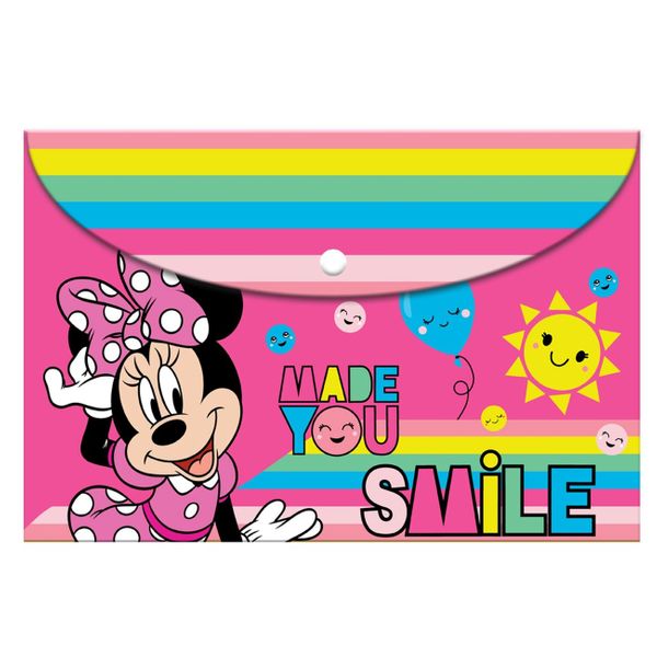 Α4 με Κουμπί Minnie 000562726 Φάκελος