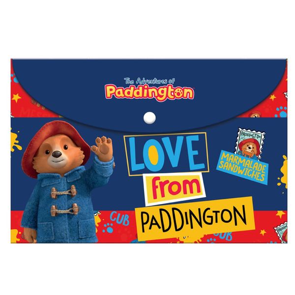 Διακάκης Α4 με Κουμπί Paddington 000504024 Φάκελος