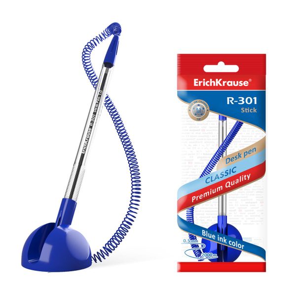 Erich Krause Γραφείου Με Βάση Και Ελατήριο Στυλό