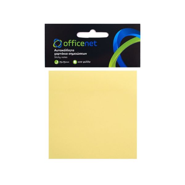 Officenet Σημειώσεων κίτρινα Αυτοκόλλητο Χαρτί