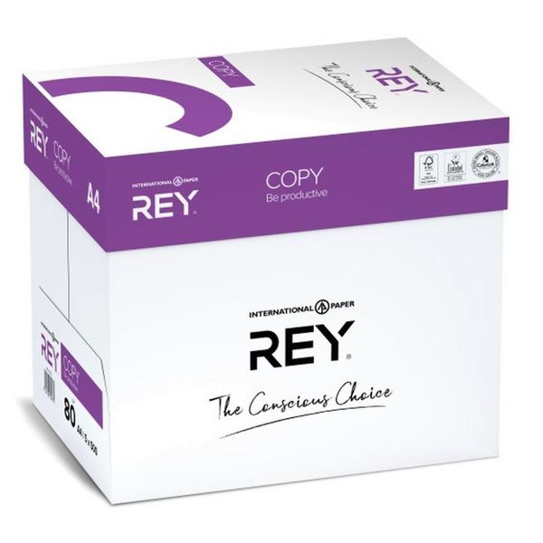 Rey A4 80gr White 5x500Φ Φωτοαντιγραφικό Χαρτί