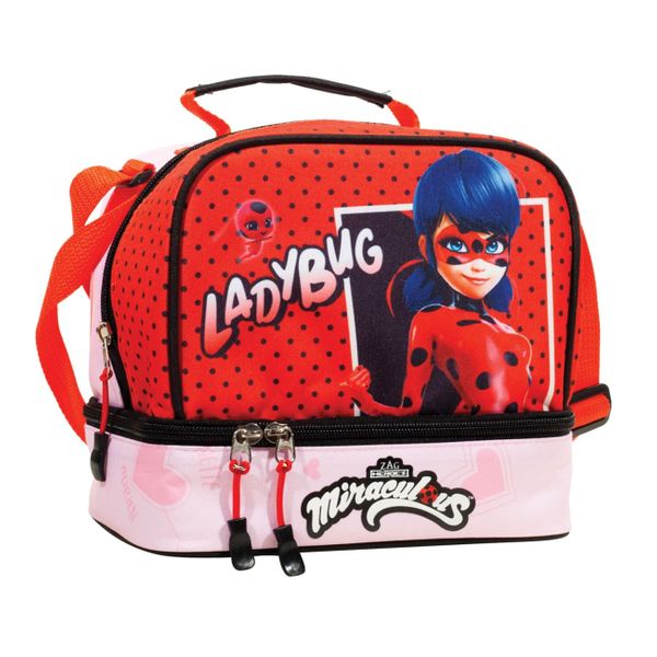 Gim LadyBug Marinette Τσάντα Φαγητού