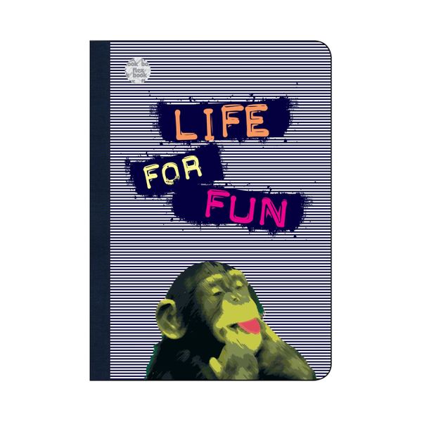 FlexBook Σπιράλ Α4 100 Σελίδων Ριγέ Τετράδιο