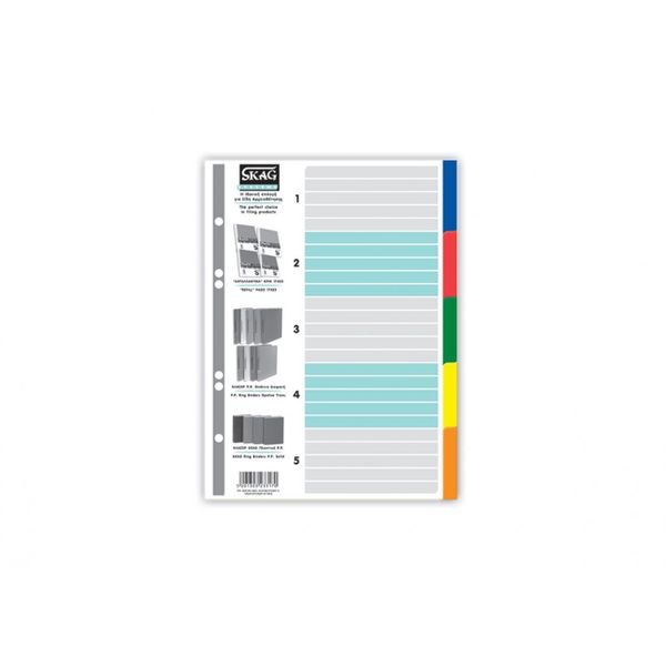 Skag Πλαστικά 5 Θεμάτων Διαχωριστικό
