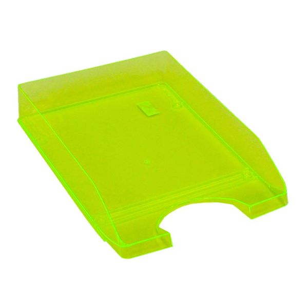 Erich Krause Πλαστικός Διάφανο Κίτρινο Δίσκος Εγγράφων