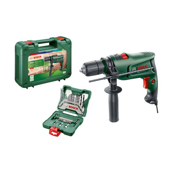 Bosch Bosch EasyImpact 630W & 33 εξαρτ.& θήκη. Κρουστικό Δράπανο