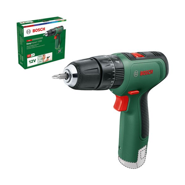 Bosch Bosch Easy Impact 1200 Solo Κρουστικό Δραπανοκατσάβιδο Μπαταρίας