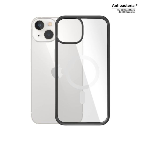 PanzerGlass PanzerGlass iPhone 14/13 with MagSafe ClearCase Black Θήκη Κινητού