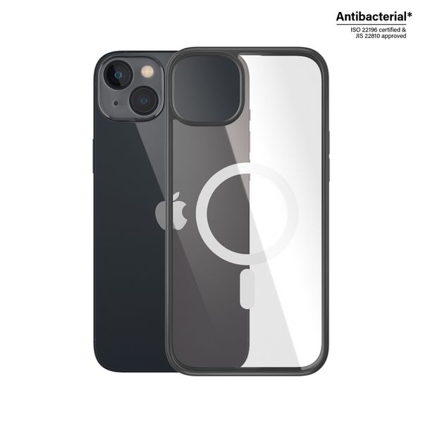 PanzerGlass PanzerGlass iPhone 14 Plus with MagSafe ClearCase Black Θήκη Κινητού