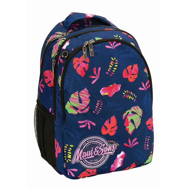 Maui & Sons Maui & Sons Summer Flower με Θήκη για Laptop Τσάντα Πλάτης