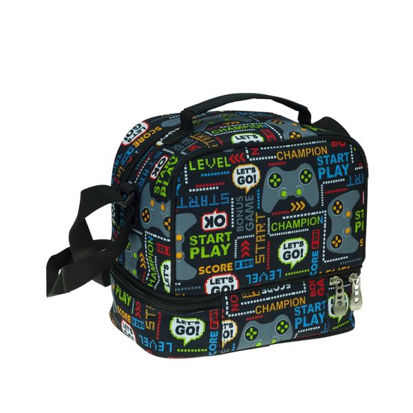 BMU Νo Fear Video Game Τσάντα Φαγητού