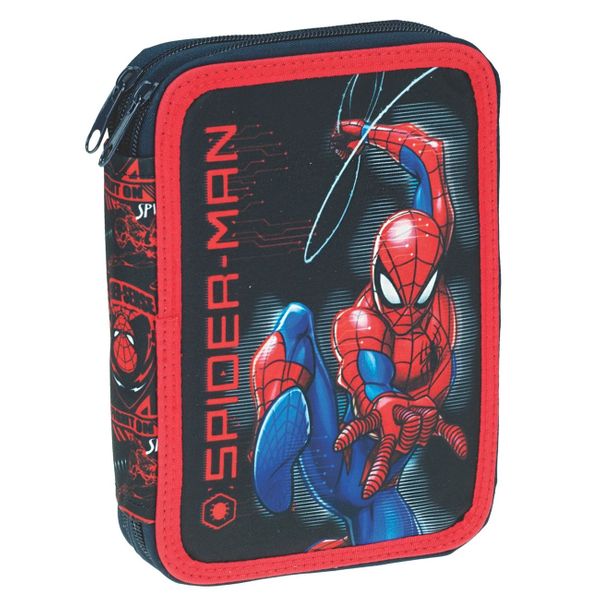 Gim Gim Spiderman Logo Διπλή Κασετίνα