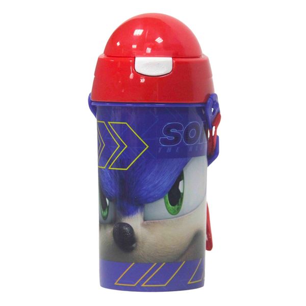 Gim Πλαστικό Με Καλαμάκι Sonic Παγούρι