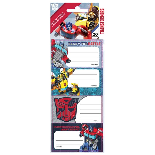 Διακάκης Transformers 5 Φύλλα Αυτοκόλλητα