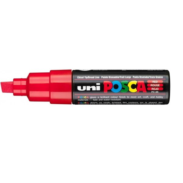 Posca Posca Uni Pc - 8k Κόκκινος Μαρκαδόρος