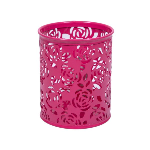 Μεταλλική Φούξια Flowers Μολυβοθήκη