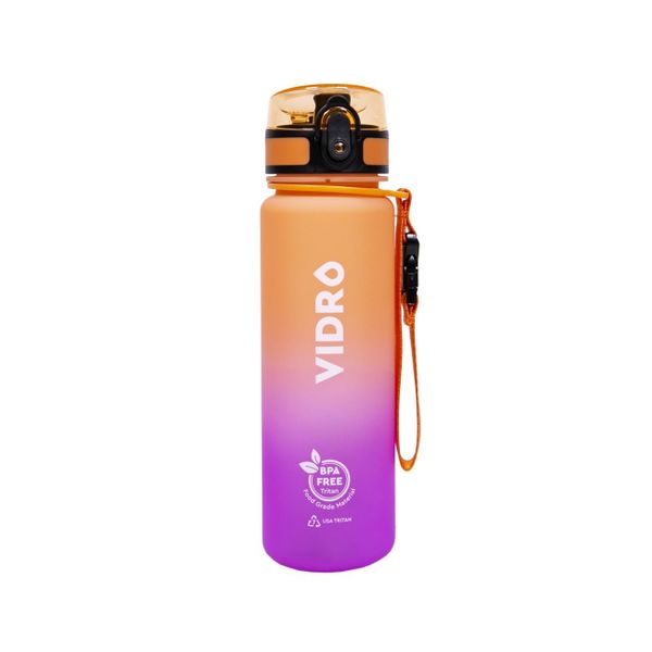 Vidro Vidro Bra Free Ombre Pink - Orange Παγούρι