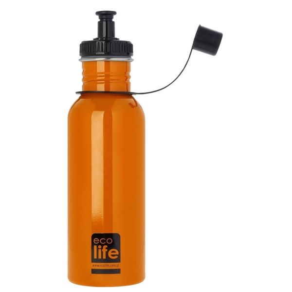 Ecolife Ecolife Ανοξείδωτο Πορτοκαλί Παγούρι