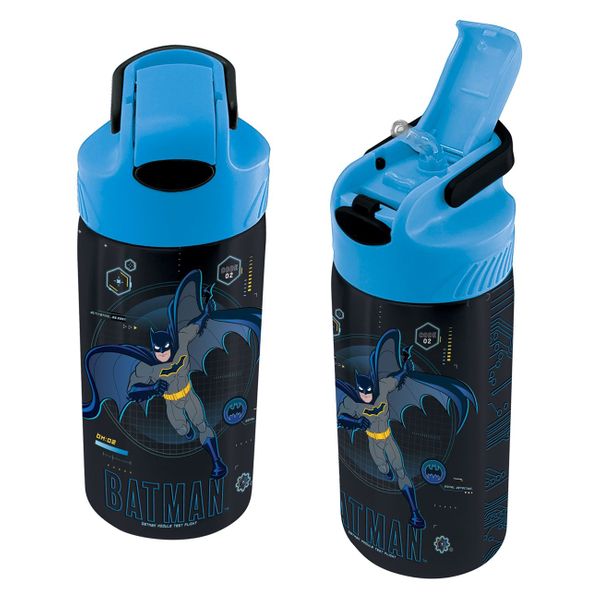 Graffiti Ανοξείδωτο Με Καλαμάκι Batman Παγούρι