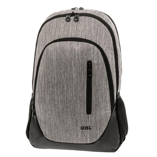 Polo Polo Smooth Γκρι 901006-2200 Τσάντα Πλάτης