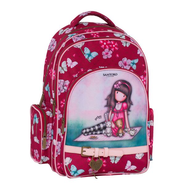 Santoro Santoro Gorjuss Fuchsia Τσάντα Πλάτης