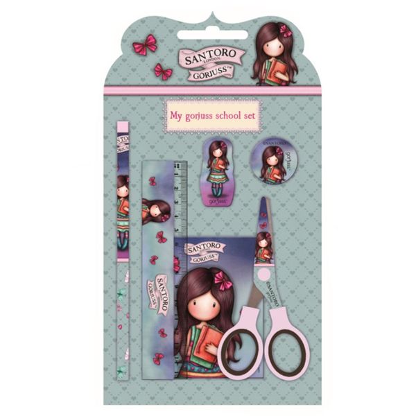 Santoro Mint Gorjuss Σετ Σχολικό