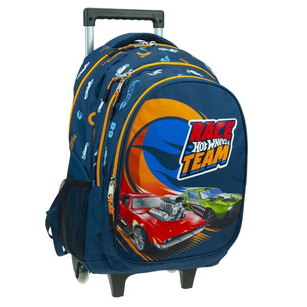 Hot Wheels Core με Ενισχυμένους Ιμάντες Πλάτης Τσάντα Πλάτης