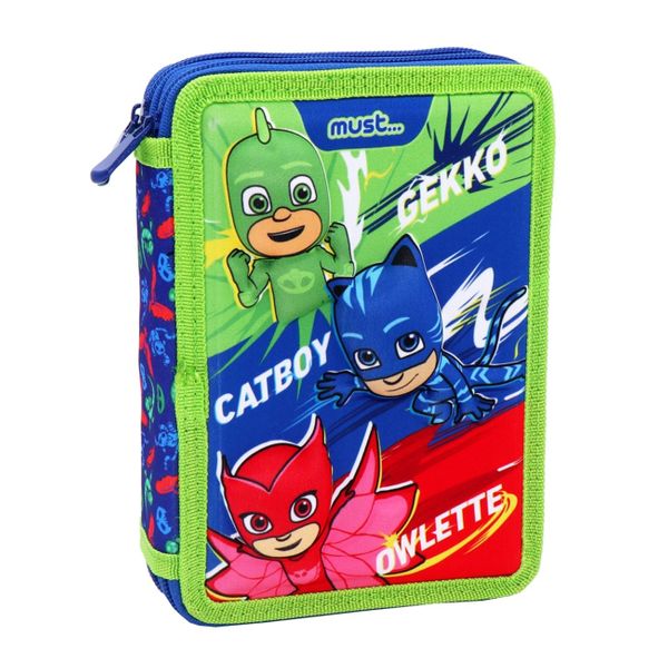 Διακάκης Διακάκης Διπλή Γεμάτη PJ Masks C.A.H 000484257 Κασετίνα