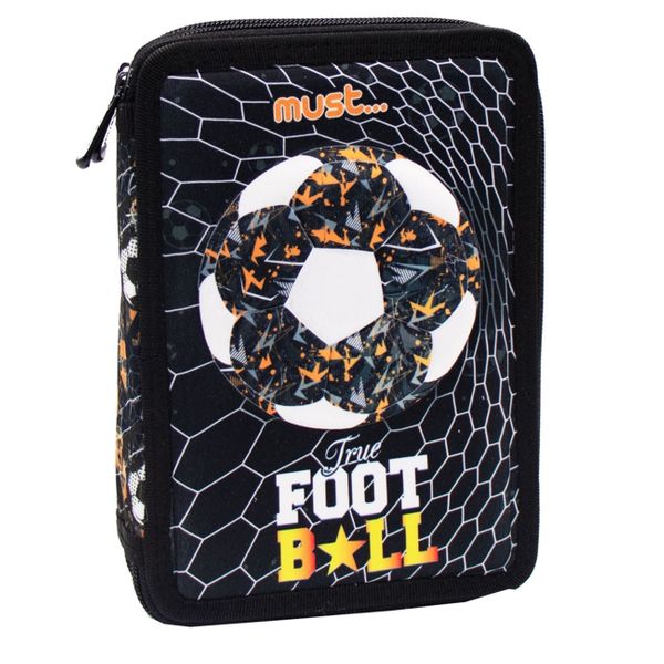 Must Διπλή Γεμάτη True Football 000584584 Κασετίνα