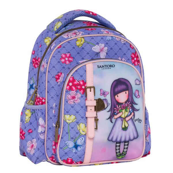 Santoro Λιλά Gorjuss Πολυθεσιακή Τσάντα Πλάτης