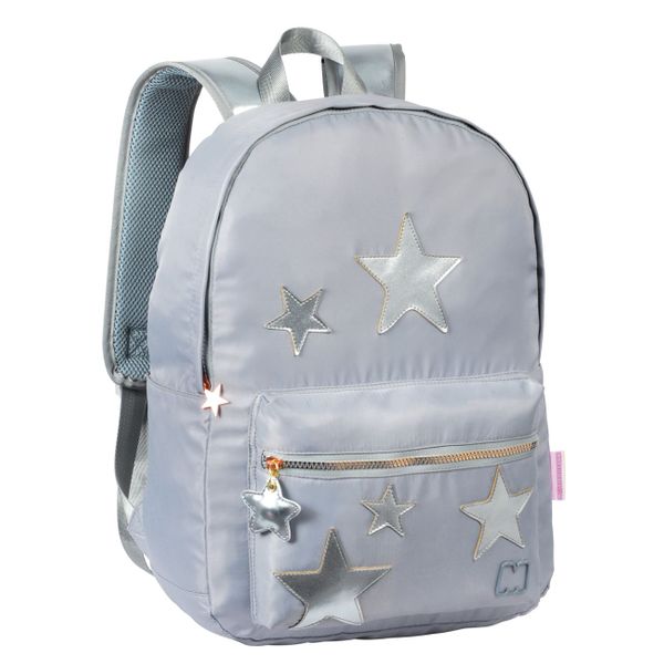 Marshmallow Marshmallow Marshmallow Stars Blue Με Μία Κεντρική Θήκη Τσάντα Πλάτης