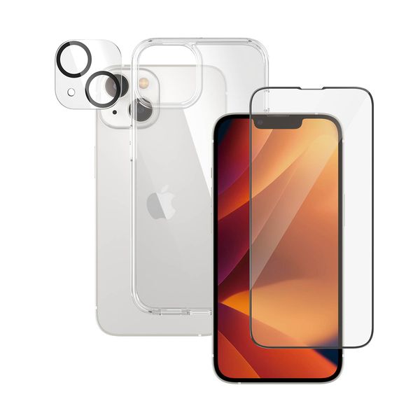 PanzerGlass PanzerGlass Set iPhone 14 3 in 1