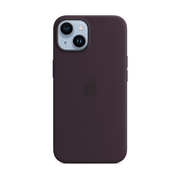 Apple iPhone 14 Silicone Case with MagSafe Elderberry Θήκη Κινητού