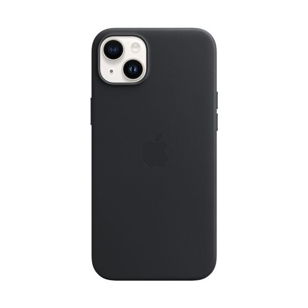 Apple iPhone 14 Plus Leather Case with MagSafe Midnight Θήκη Κινητού