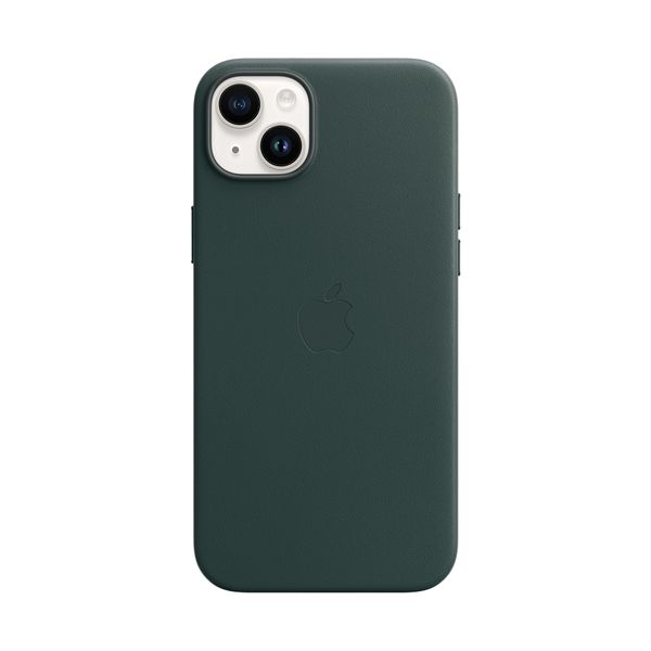 Apple iPhone 14 Plus Leather Case with MagSafe Forest Green Θήκη Κινητού