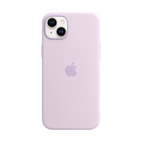Apple iPhone 14 Plus Silicone Case with MagSafe Lilac Θήκη Κινητού