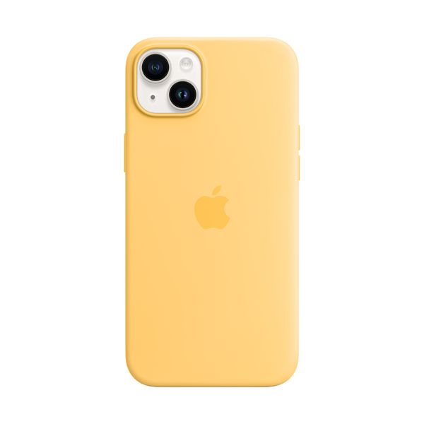 Apple iPhone 14 Plus Silicone Case with MagSafe Sunglow Θήκη Κινητού