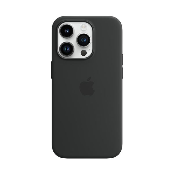 Apple iPhone 14 Pro Silicone Case with MagSafe Midnight Θήκη Κινητού