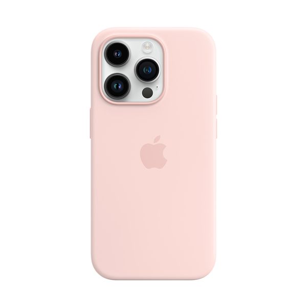 Apple iPhone 14 Pro Silicone Case with MagSafe Chalk Pink Θήκη Κινητού