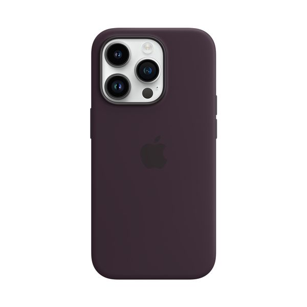 Apple iPhone 14 Pro Silicone Case with MagSafe Elderberry Θήκη Κινητού