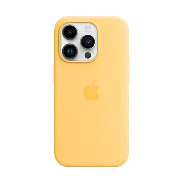 Apple iPhone 14 Pro Silicone Case with MagSafe Sunglow Θήκη Κινητού