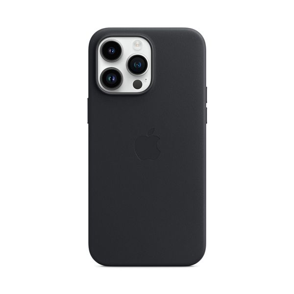 Apple iPhone 14 Pro Max Leather Case with MagSafe Midnight Θήκη Κινητού