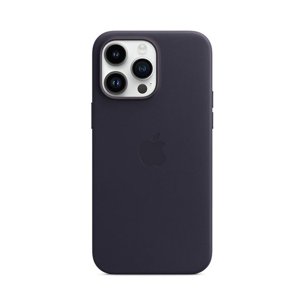 Apple iPhone 14 Pro Max Leather Case with MagSafe Ink Θήκη Κινητού