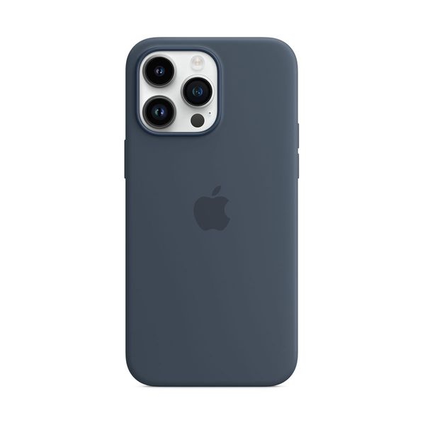 Apple iPhone 14 Pro Max Silicone Case with MagSafe Storm Blue Θήκη Κινητού