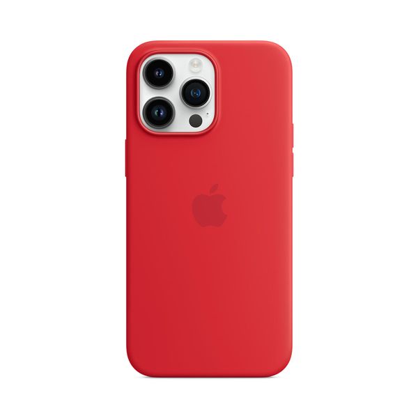 Apple iPhone 14 Pro Max Silicone Case with MagSafe (PRODUCT) Red Θήκη Κινητού
