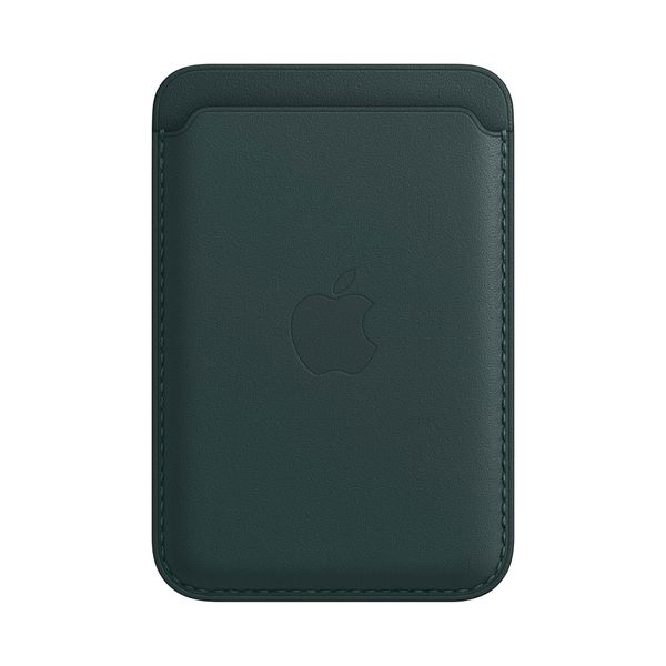 Apple iPhone Leather Wallet with MagSafe Forest Green Θήκη Κινητού