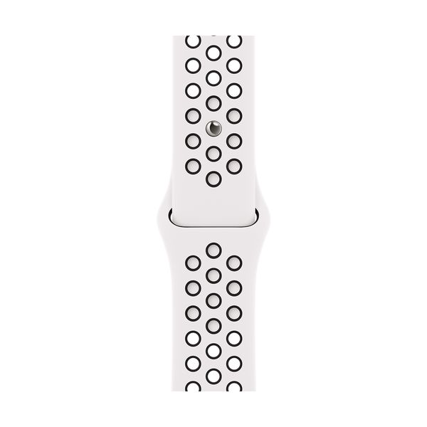 Apple Apple 41mm Summit White/Black Nike Sport Band Λουράκι Smartwatch