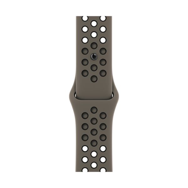 Apple Apple Nike Sport Band 45mm Olive Grey/Black Λουράκι Smartwatch